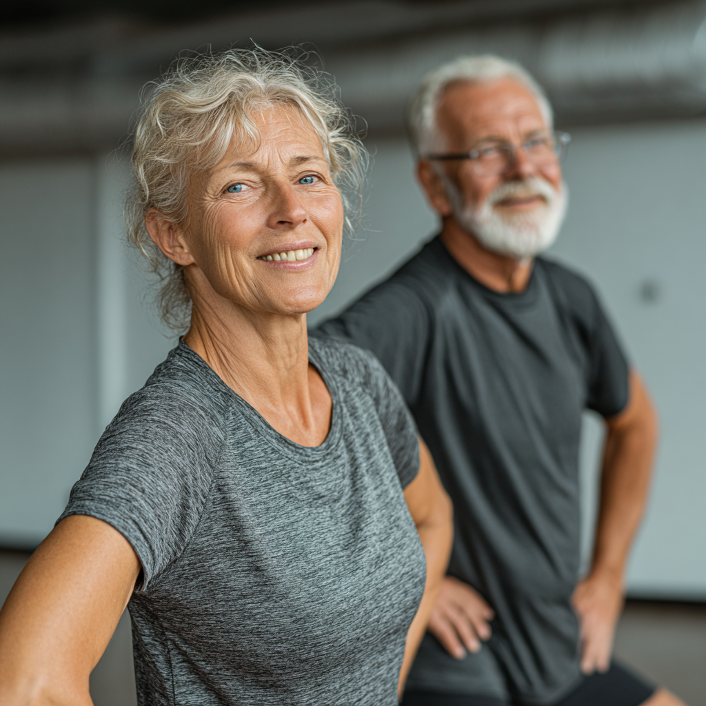 Echipa de experți în fitness pentru seniori